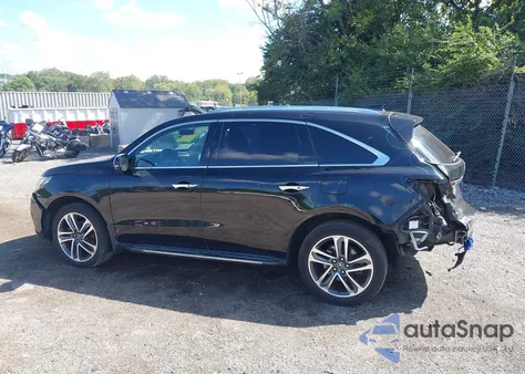 2017 Acura Mdx Advance Entertainment Pkgs из США, поврежденный, VIN 5FRYD4H96HB031721